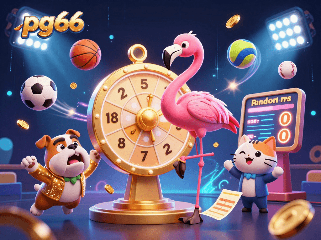 Experience thrilling gameplay at pg66 with lively characters and dynamic sports betting elements.