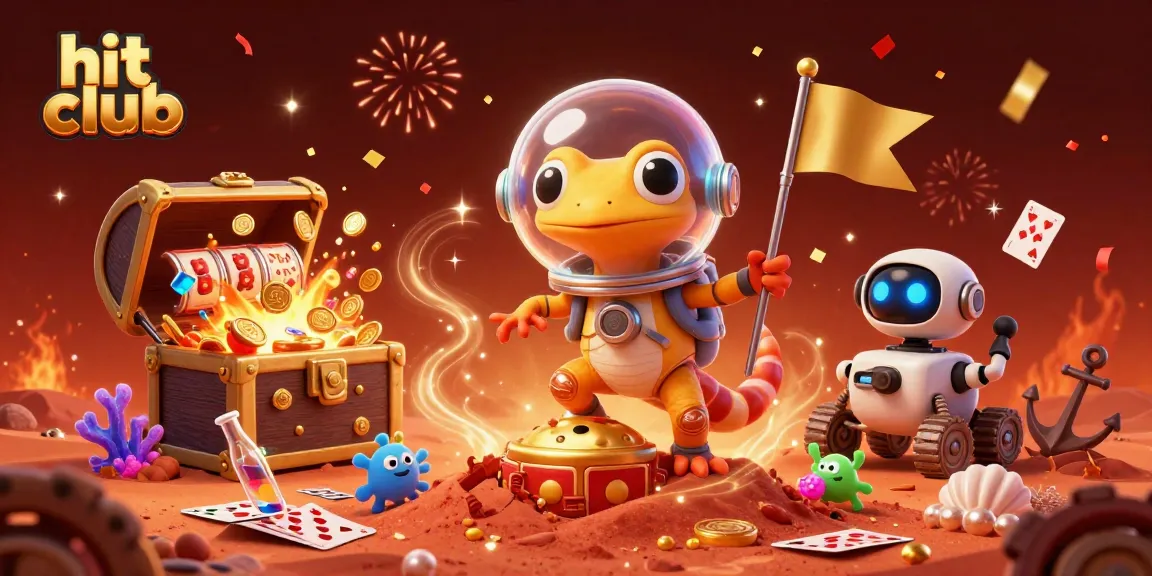 Experience vibrant wins at the hit club casino, where Martian geckos discover golden treasures.