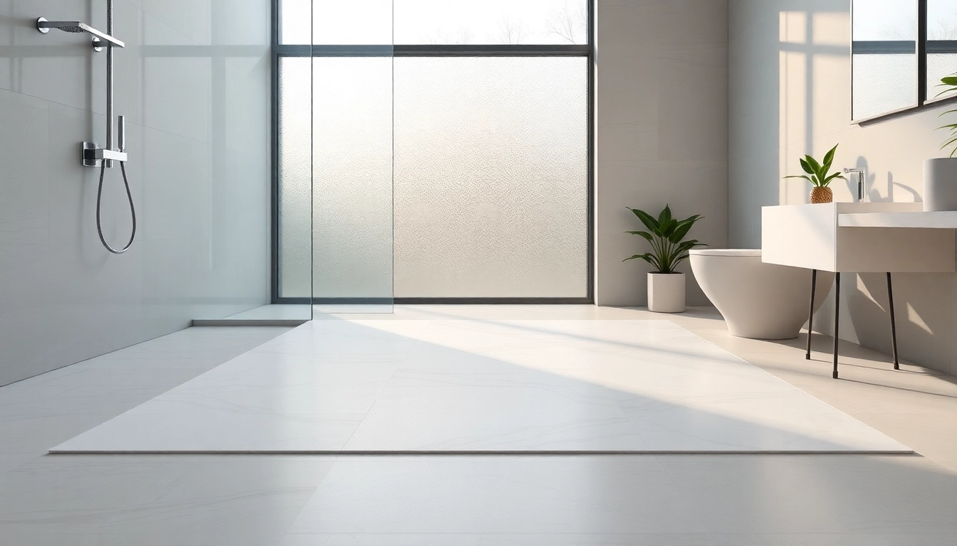 Transform your bathroom with elegant shower bases designed for luxury and style.