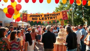 Celebrate Johnny Cash's legacy at johnnycashbirthday.com with vibrant festivities.