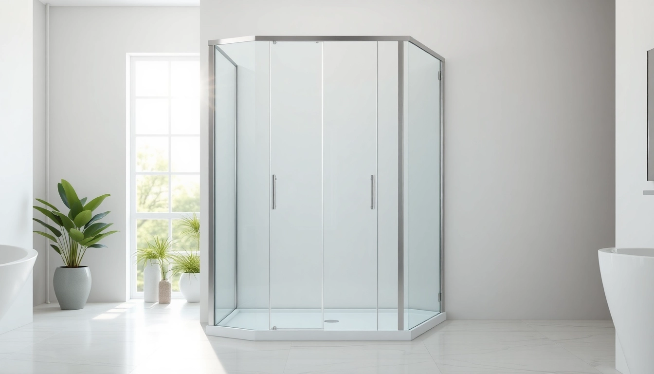 Hochwertige sonni Duschkabine 90x90 im modernen Badezimmer mit eleganter Ausstrahlung.