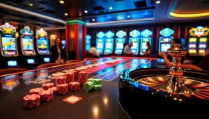 ZK88 players enjoying high-stakes action at a luxury table game.