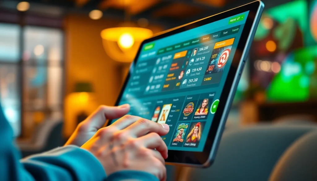 Experience seamless gaming at 888b.bet with vibrant interface showcasing sports betting and casino options