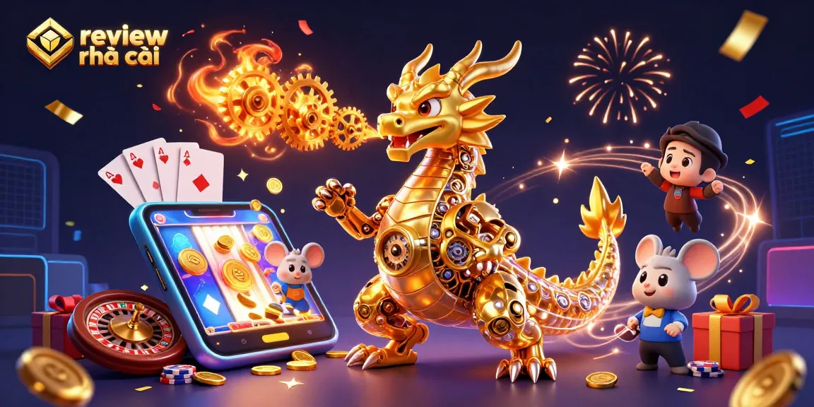 Engaging players with winning strategies through the review nhà cái showcasing a vibrant casino scene.